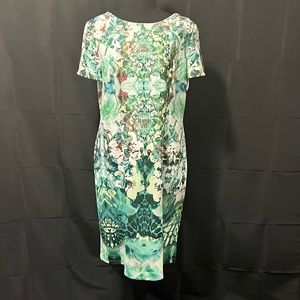 Green Multicolor Dress by AGB